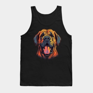 English Mastiff Smiling Tank Top